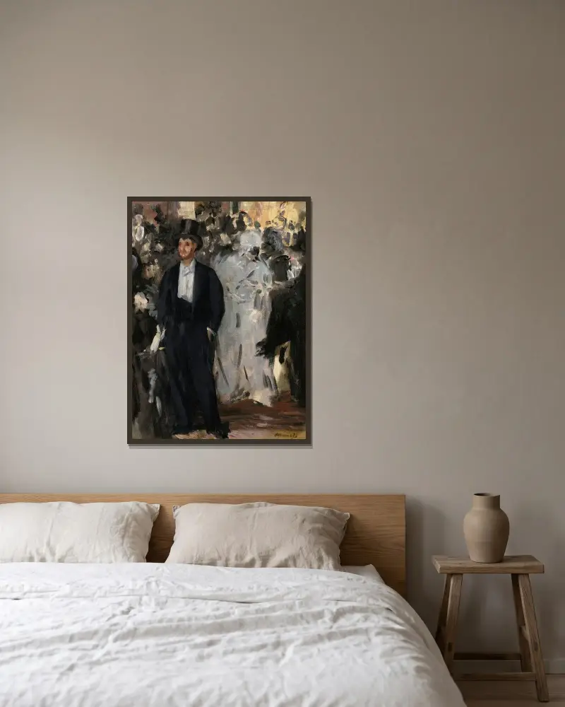 Bal w Operze, Édouard Manet w ramie na ścianie