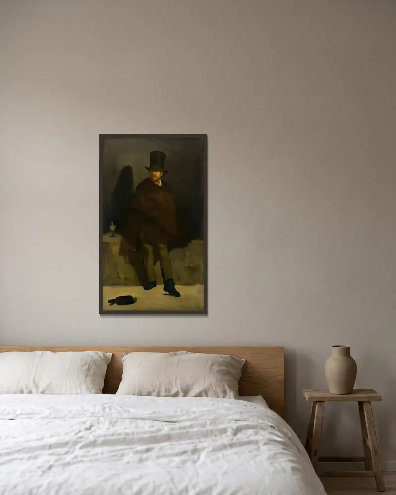 Pijak absyntu, 1859, Édouard Manet w ramie na ścianie
