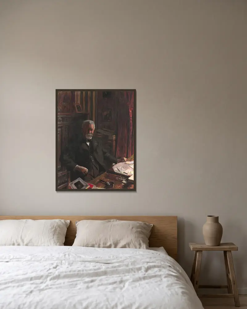 André Bénac, Édouard Vuillard w ramie na ścianie