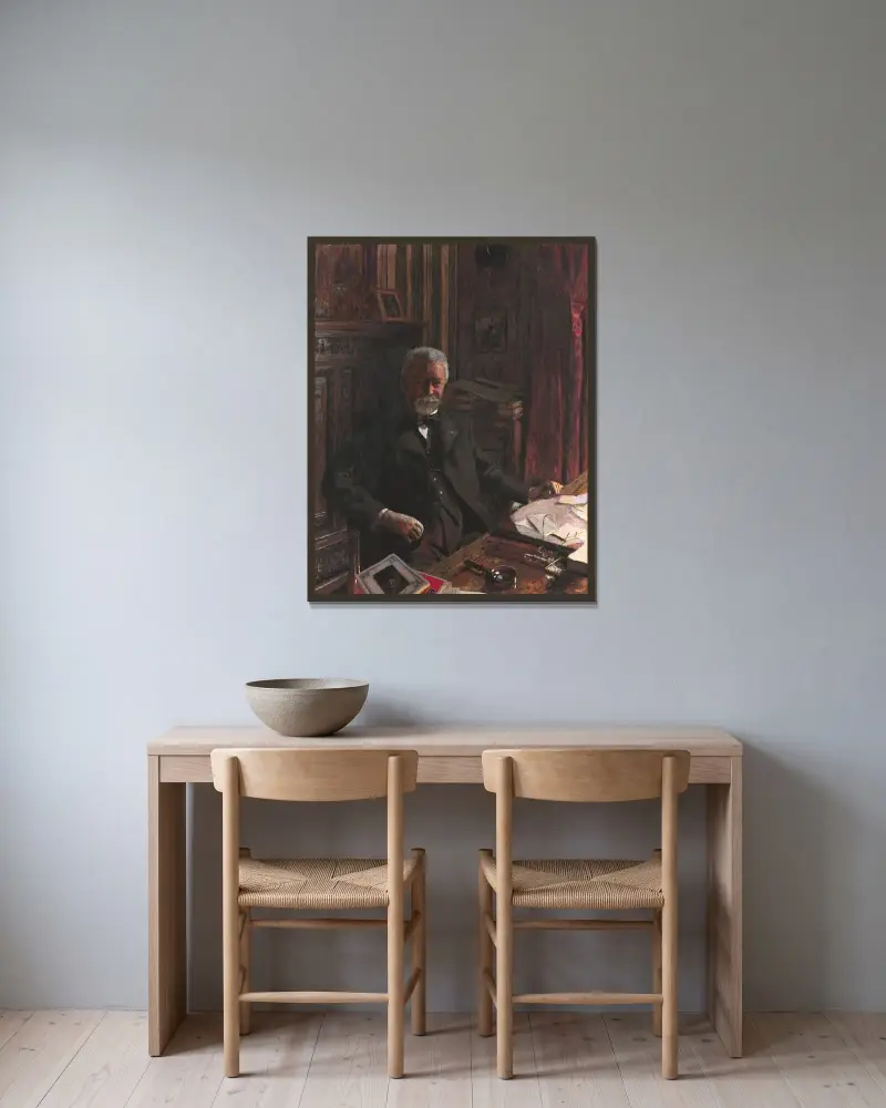 André Bénac, Édouard Vuillard w ramie na ścianie