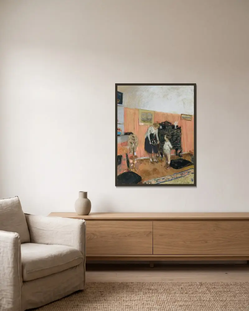 Żaglowiec, Édouard Vuillard w ramie na ścianie
