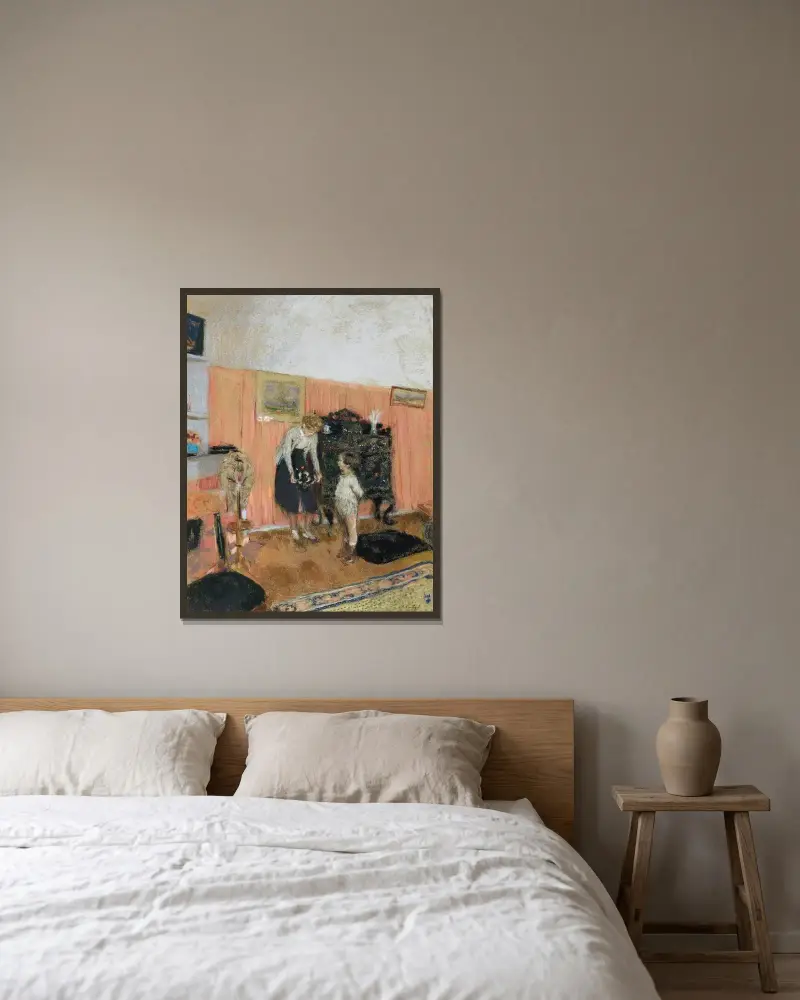 Żaglowiec, Édouard Vuillard w ramie na ścianie