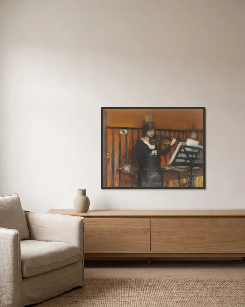 Madame Fried von Édouard Vuillard gerahmt an einer Wand