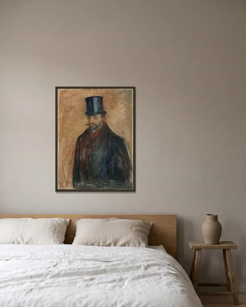 Julius Meier-Graefe, Edvard Munch v rámu na stěně