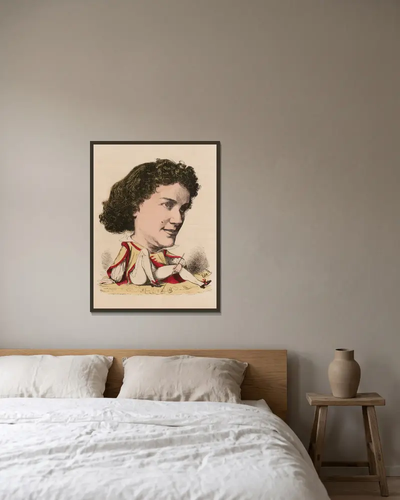 Jane Essler, Edward Ancourt v rámu na stěně