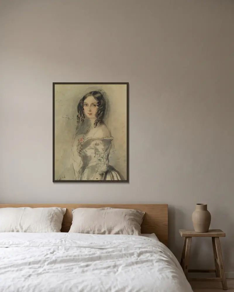 Ada Byron, Alfred Edward Chalon v rámu na stěně