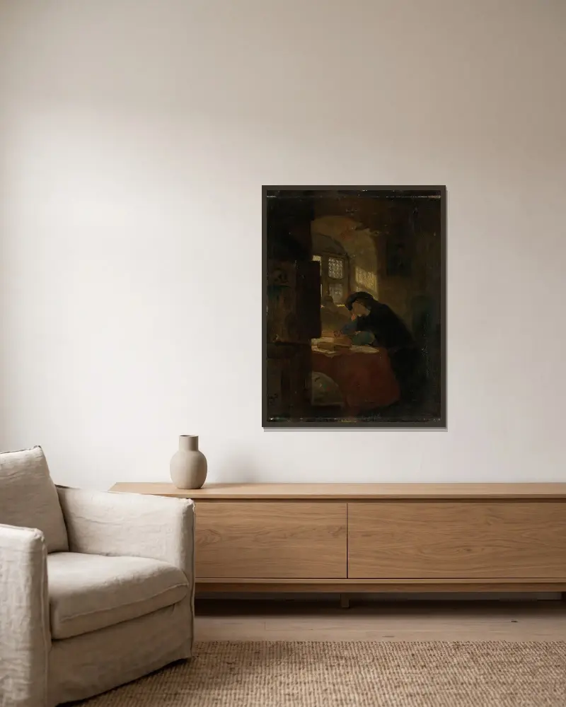 Faust, Eilif Peterssen v rámu na stěně