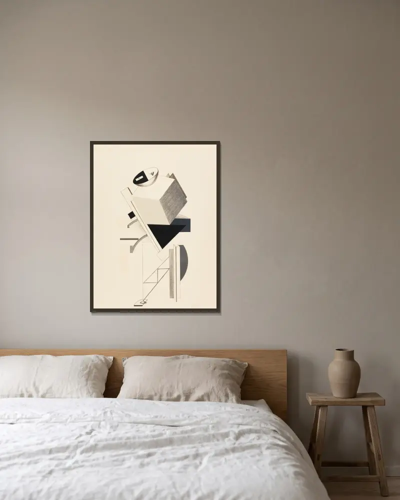 Sentinel (Posten), El Lissitzky v rámu na stěně