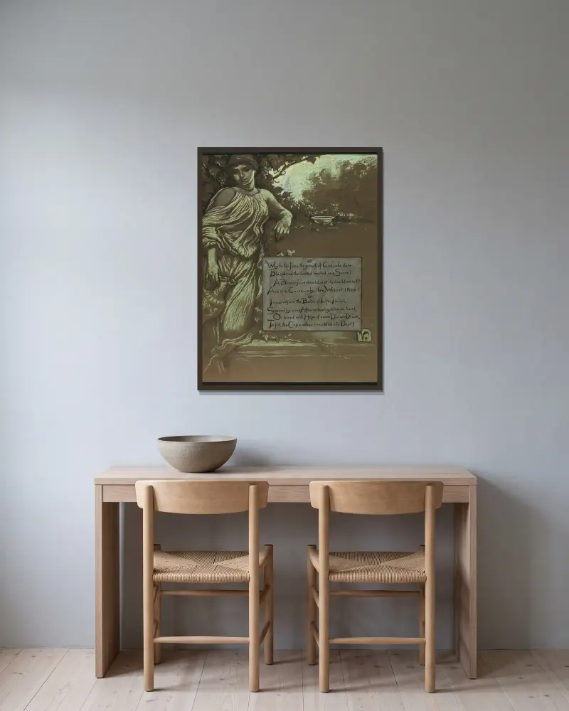 Vinnran, Elihu Vedder v rámu na stěně