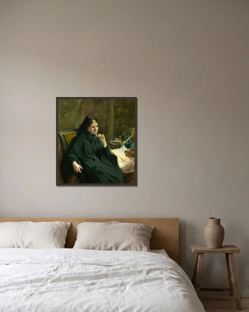 Hilda Fredrika Keyser, Author av Elisabeth Keyser inramad på en vägg