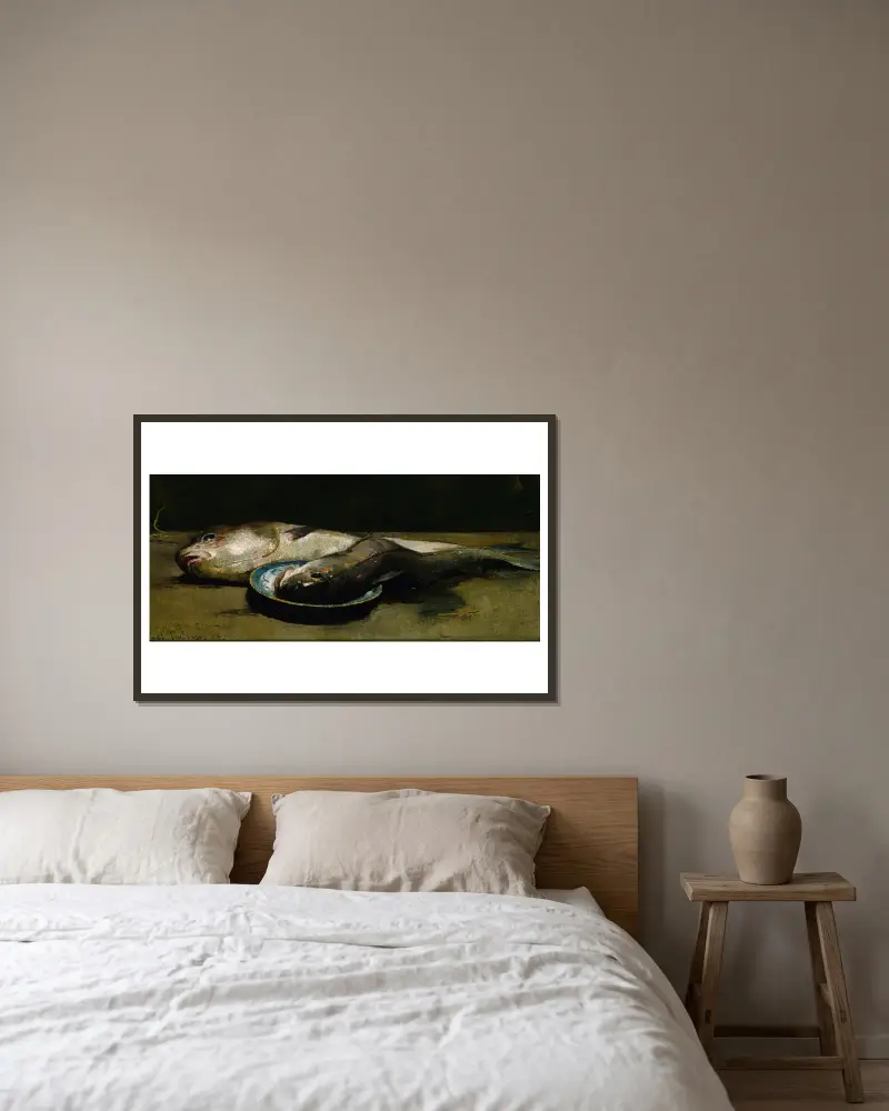 Haddock, Emil Carlsen v rámu na stěně