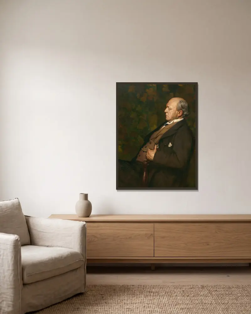 Henry James, 1908, Jacques-Émile Blanche v rámu na stěně
