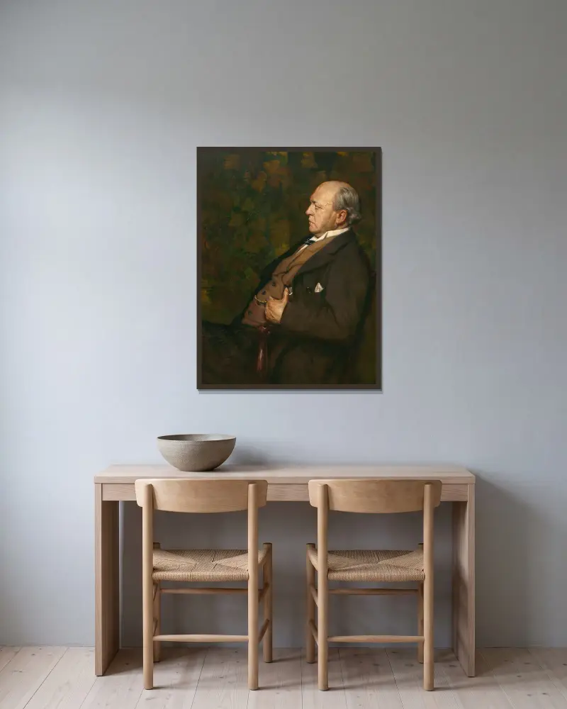 Henry James, 1908, Jacques-Émile Blanche v rámu na stěně