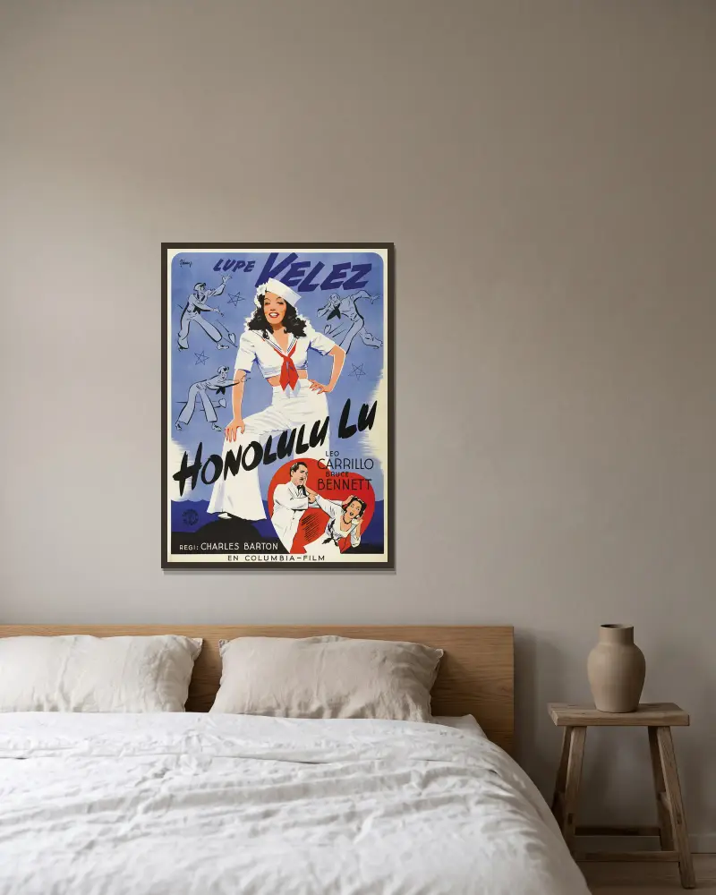Honolulu Lu, Eric Rohman v rámu na stěně
