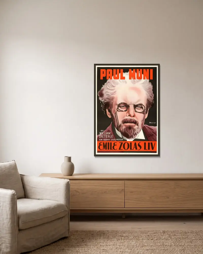 Emila Zoli życie, Eric Rohman w ramie na ścianie