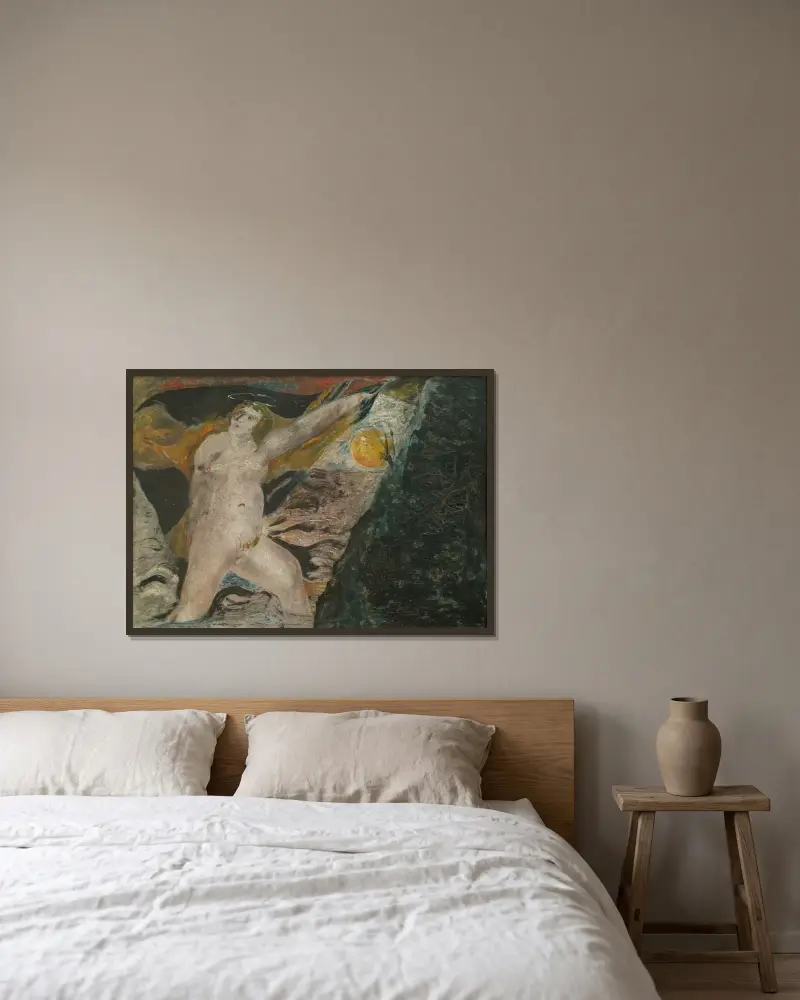 Sveas baner, Ernst Josephson v rámu na stěně