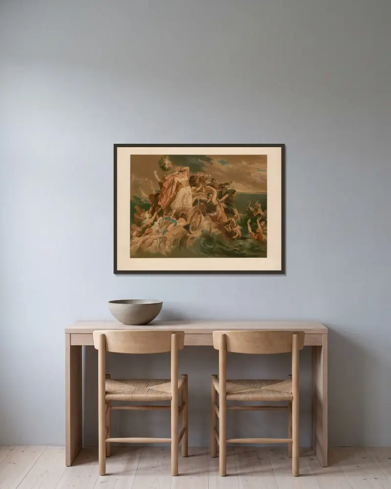 Faraonův pád, Ernst Pessler v rámu na stěně
