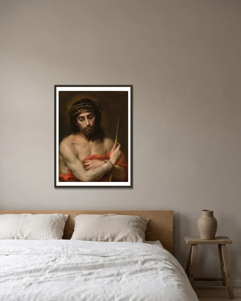 Ecce Homo, Bartolomé Estebán Murillo v rámu na stěně