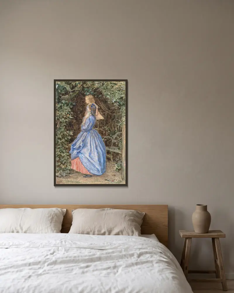 Jarní čas, Sir John Everett Millais v rámu na stěně