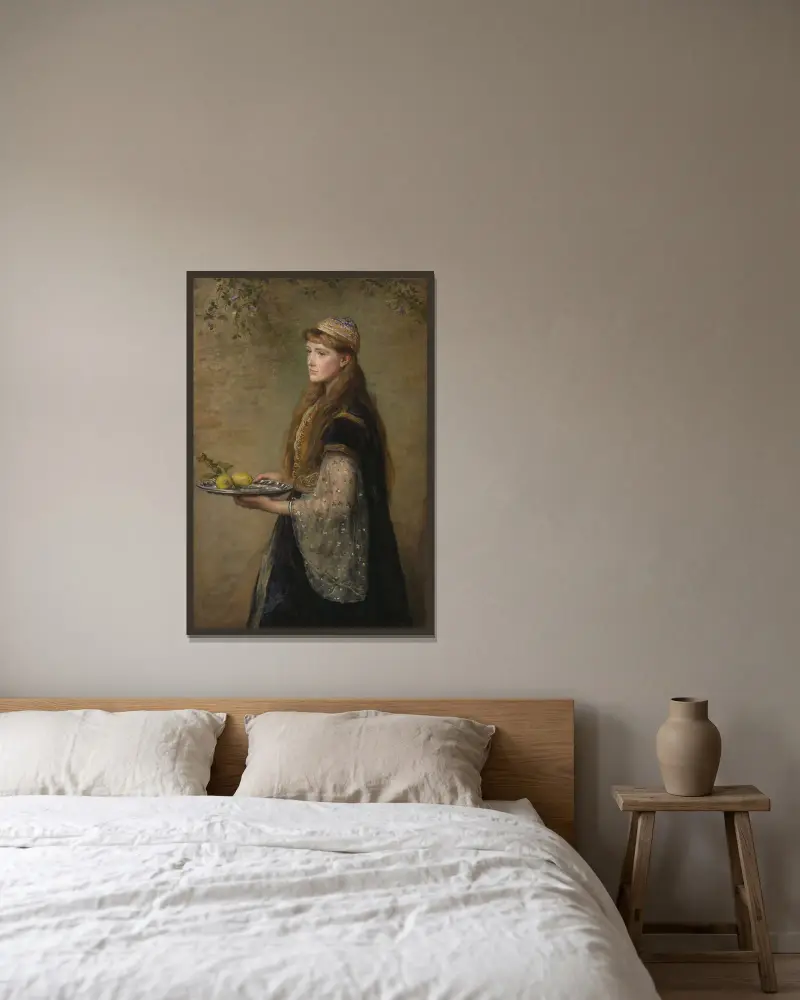 Zajatec, Sir John Everett Millais v rámu na stěně