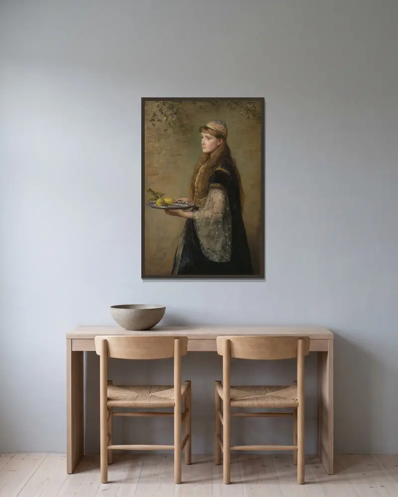 Zajatec, Sir John Everett Millais v rámu na stěně