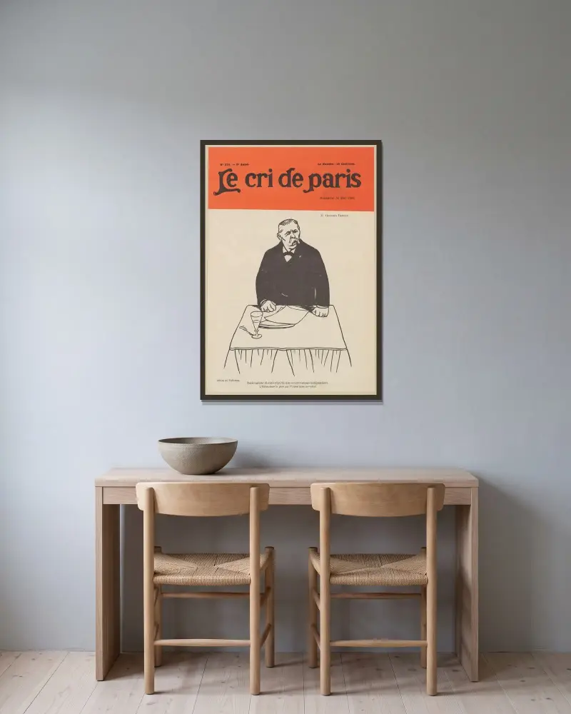 Nationaliste-libéral-republicain-conservateur-independant. L’Union dans le pays par l’Union dans les votes! av Félix Vallotton inramad på en vägg