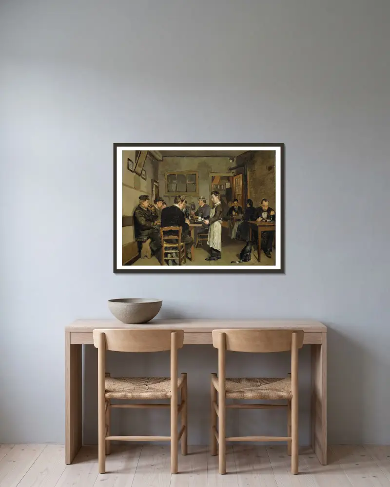 Penze, Ferdinand Hodler v rámu na stěně