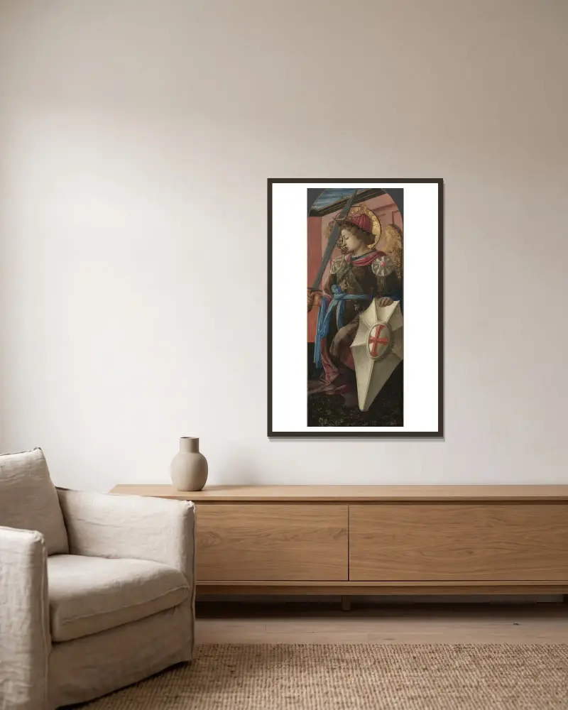 Archanioł Michał, Filippino Lippi w ramie na ścianie