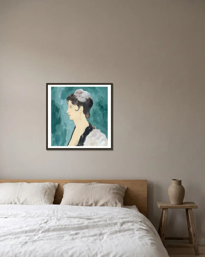Espagnole, Francis Picabia v rámu na stěně