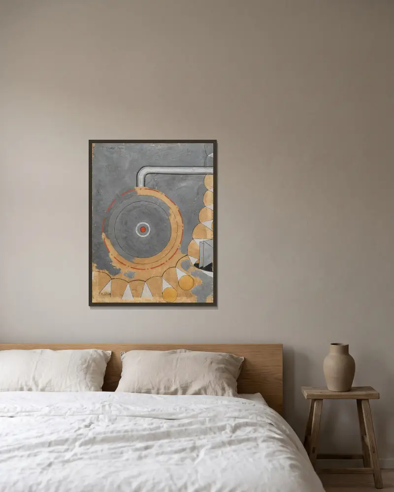Tournez rare av Francis Picabia inramad på en vägg