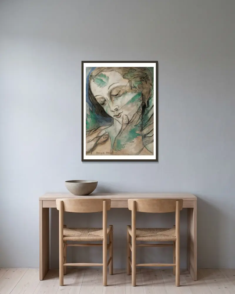 Bez názvu, 1930, Francis Picabia v rámu na stěně