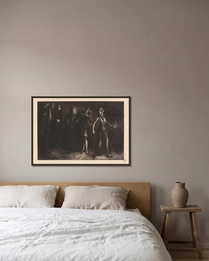 Parade von Franciszek Siedlecki gerahmt an einer Wand