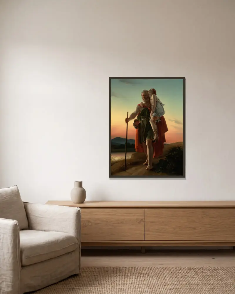 Belisarius, François Gérard v rámu na stěně