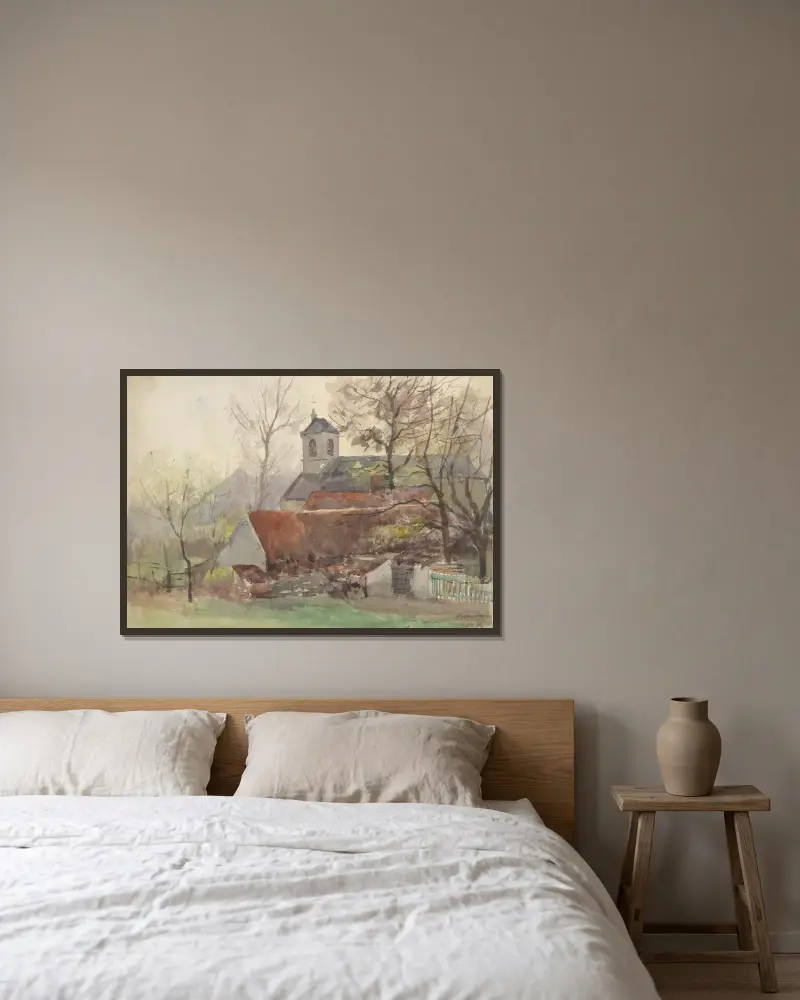 Boendael (kostel), Jean-François Taelemans v rámu na stěně
