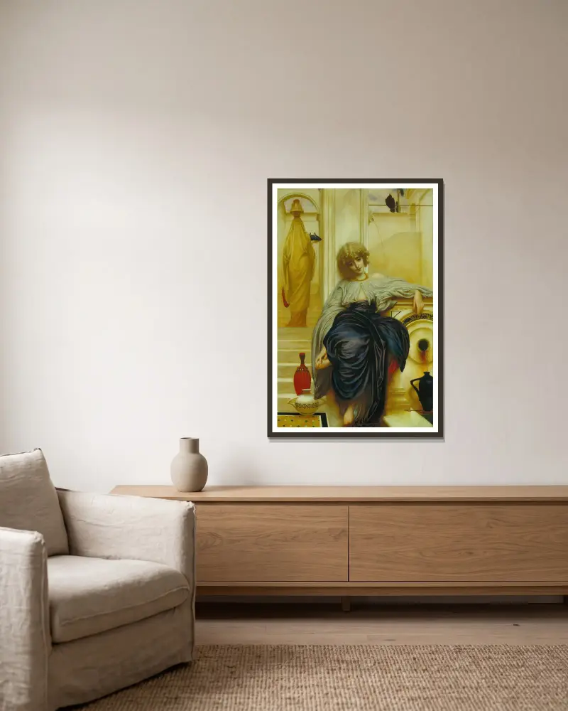 Písně beze slov, Frederic Leighton v rámu na stěně