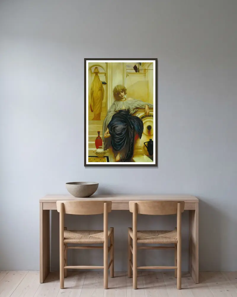 Písně beze slov, Frederic Leighton v rámu na stěně