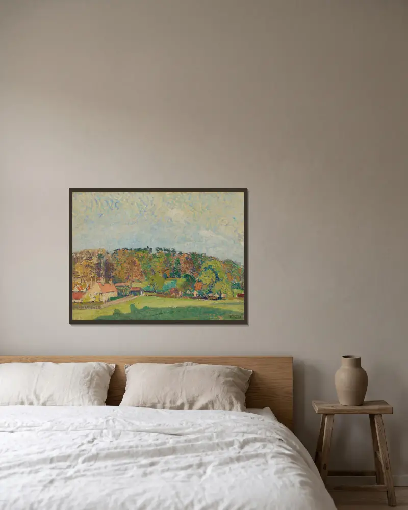 Jesień, Sussex, Spencer Frederick Gore w ramie na ścianie