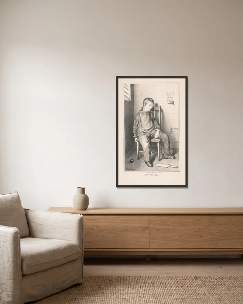 Herausgeputzt von James Fuller Queen gerahmt an einer Wand