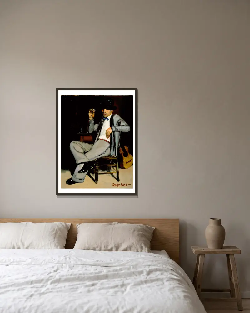 Pedro, George Luks v rámu na stěně