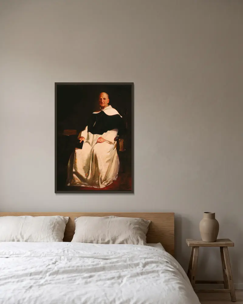 Dominikán, George Luks v rámu na stěně