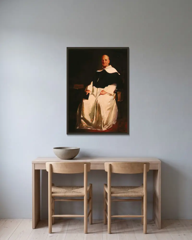 Dominikán, George Luks v rámu na stěně