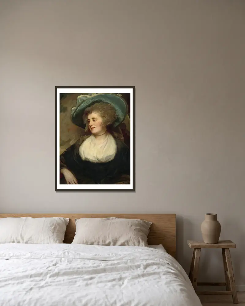 Lady Arabella Ward, George Romney v rámu na stěně