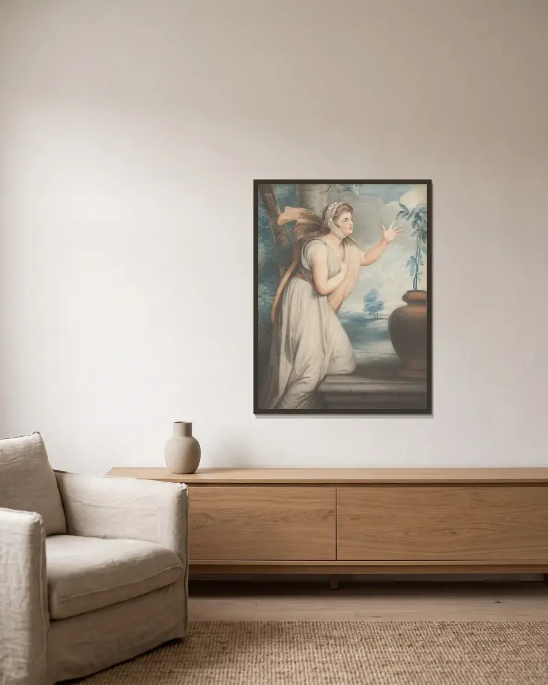 Citlivost, George Romney v rámu na stěně
