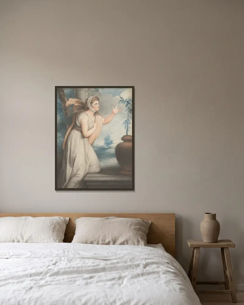 Citlivost, George Romney v rámu na stěně