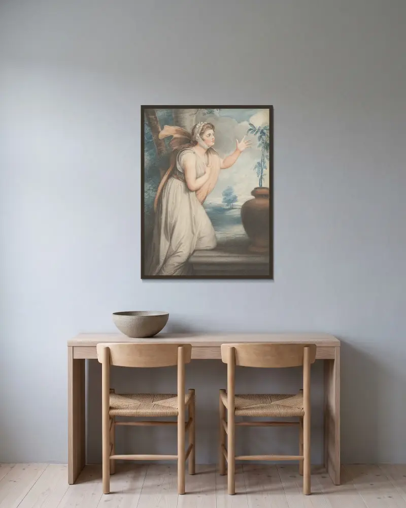 Citlivost, George Romney v rámu na stěně