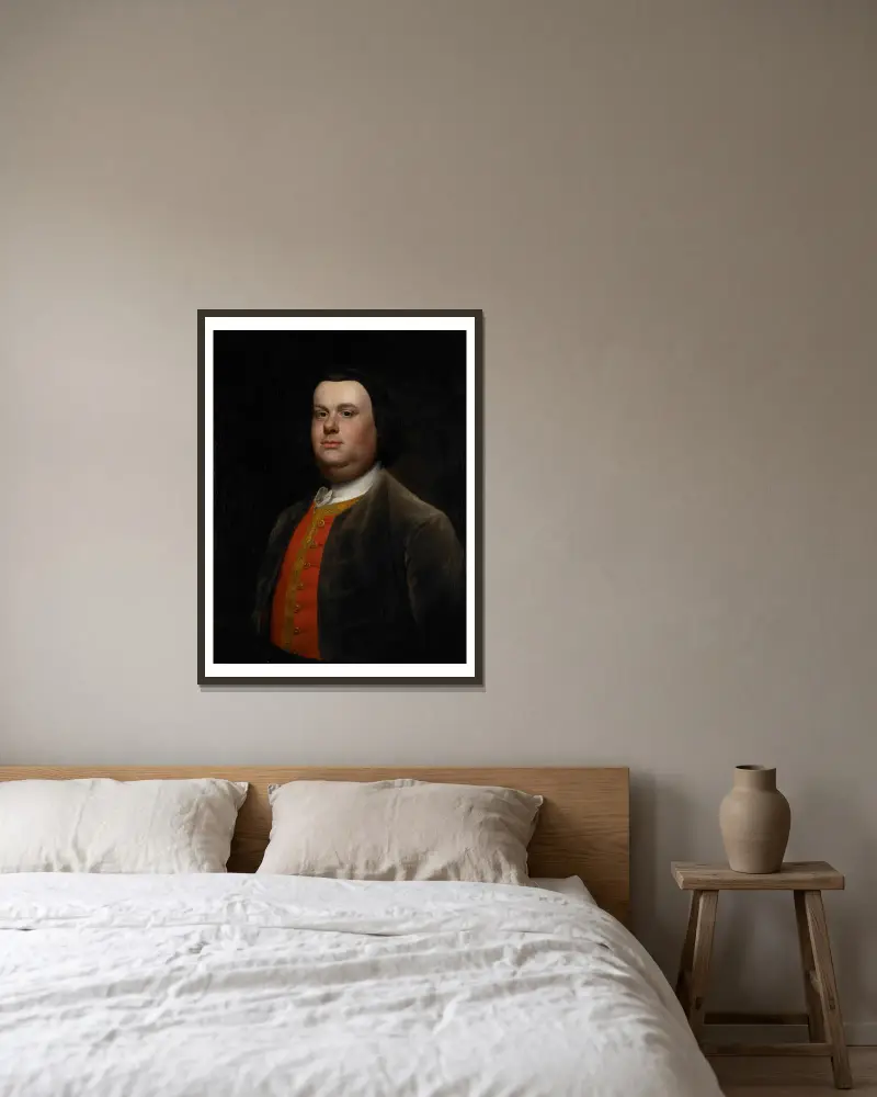 James Stanley, George Stubbs v rámu na stěně