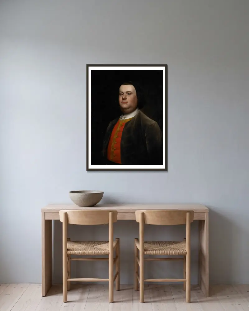James Stanley, George Stubbs v rámu na stěně