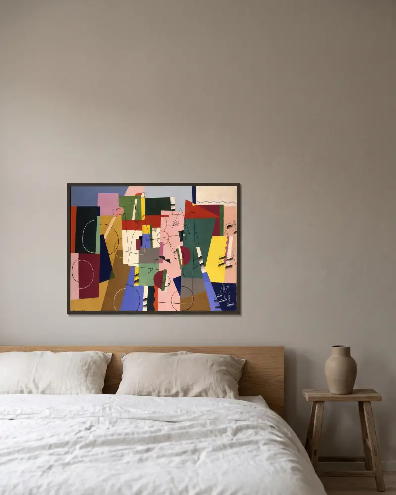 Krajina, Georges Valmier v rámu na stěně