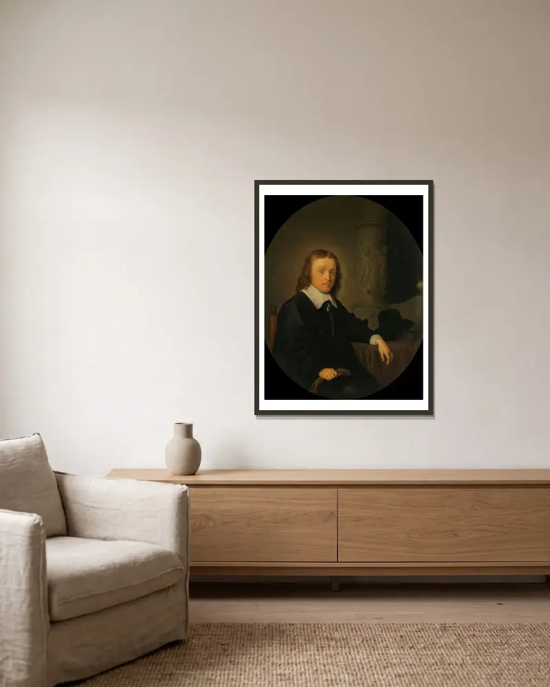 Johan Wittert van der Aa, 1604–1670, Gerrit Dou w ramie na ścianie