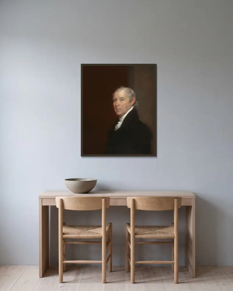 Benjamin Tappan von Gilbert Stuart gerahmt an einer Wand